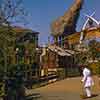 Disneyland Adventureland gate, January 1957