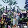 Oceanic Arts masks at gate, September 1966