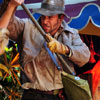 Adventureland Indiana Jones show, June 2008