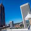 Rooftop view from Georgian Terrace Hotel, Atlanta, Georgia, October 2023