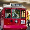 Disney California Adventure Red Car Trolley October 2014