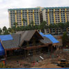 Disney  California Adventure Paradise Pier Paradise Garden construction December 2010