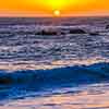 Cambria, California sunset photo, May 2010