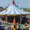 Carrousel attraction at Disneyland, April 1958