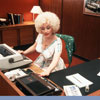 9 to 5 movie photo with Dolly Parton, 1980