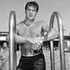 Rock Hudson in Palm Springs photo, 1955