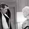 Rock Hudson and Doris Day on set of Pillow Talk, 1959