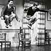 Donald O’Connor and Gene Kelly, “Singin’ In The Rain,” 1952