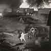 Burning of Atlanta Depot scene, Gone with the Wind, 1939