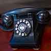 Chateau Marmont gym vintage phone, March 2023