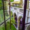 Chateau Marmont patio, August 2001