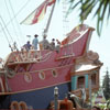Disneyland Chicken of the Sea Pirate Ship Restaurant July 1974