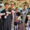 Dapper Day event at Club 33 at Disneyland February 24, 2013