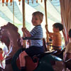 Disneyland King Arthur Carrousel attraction, September 1969