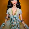 Photo of vinyl Gene Marshall doll wearing Daughter of the Nile
