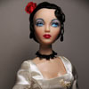 Photo of vinyl Gene Marshall doll wearing Estrellita