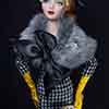Gene Marshall doll wearing Front Row