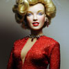 FM Marilyn Monroe doll wearing Little Rock costume from the movie Gentlemen Prefer Blondes