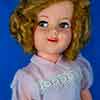 1950s Ideal Shirley Temple 17 inch vinyl doll