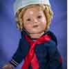 Ideal Shirley Temple Captain January 18 inch composition doll