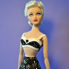 Derby Dreams Gene Marshall doll wearing Simply Gene Platinum outfit