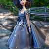 Photo of vinyl Gene Marshall doll wearing Spring in Central Park