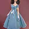 Gene Marshall Integrity doll wearing Spring in Central Park