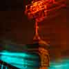 Disneyland Haunted Mansion loading queue ramp light fixture, January 2007