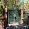 Disneyland Haunted Mansion fast pass area photo, September 2011