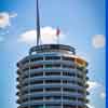 Daveland Capitol Records Building in Hollywod photo, April 2012
