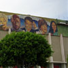 Hollywood High Mural by Eloy Torrez, October 2002