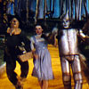Ray Bolger, Judy Garland, and Jack Haley, The Wizard of Oz, 1939