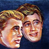 Kenneth Kendall painting of James Dean