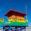 Pride Lifeguard stand, Venice Beach, November 2022