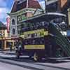 Disneyland Omnibus at Main Street Market House, 1958