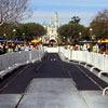 Disneyland Main Street U.S.A. February 1982 construction