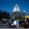 Disneyland Matterhorn photo, January 1960