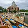 Disneyland Finding Nemo Submarine Voyage construction, May 2006