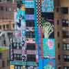 Mural in Broadway District in New York City June 2018
