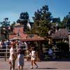 Rainbow Caverns Mine Train attraction at Disneyland photo, 1950s