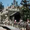 Disneyland Pack Mules attraction, March 1956