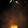 Disneyland Fantasmic Photo, One More Day Leap Year 1am performance, March 1, 2012