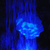 Waterfall grotto in Pirates of the Caribbean attraction, May 2009