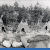 Disneyland Rivers of America Indian Settlement, September 1957