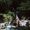 Disneyland Rivers of America Indian Settlement, 1965
