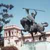 El Cid Campeador Statue, Balboa Park, San Diego, September 1960