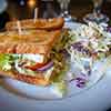 Chicken pesto sandwich, Jo's Diner, Mission Hills, March 2025