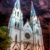 St. John's Cathedral, Lafayette Square, Savannah, Georgia November 2012