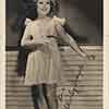 Shirley Temple, Little Miss Broadway postcard, 1938