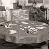 Little Miss Marker production set still, 1934